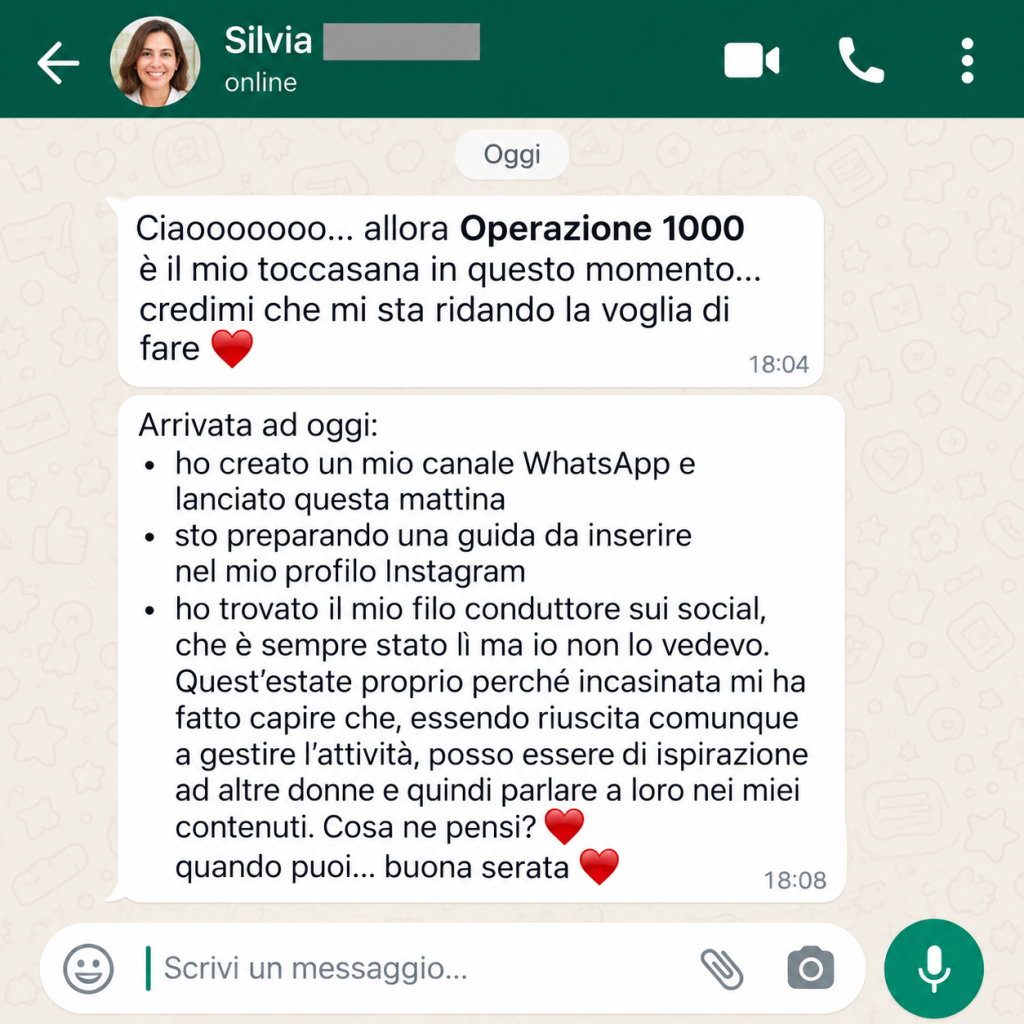 Testimonianza - Operazione 1000 1